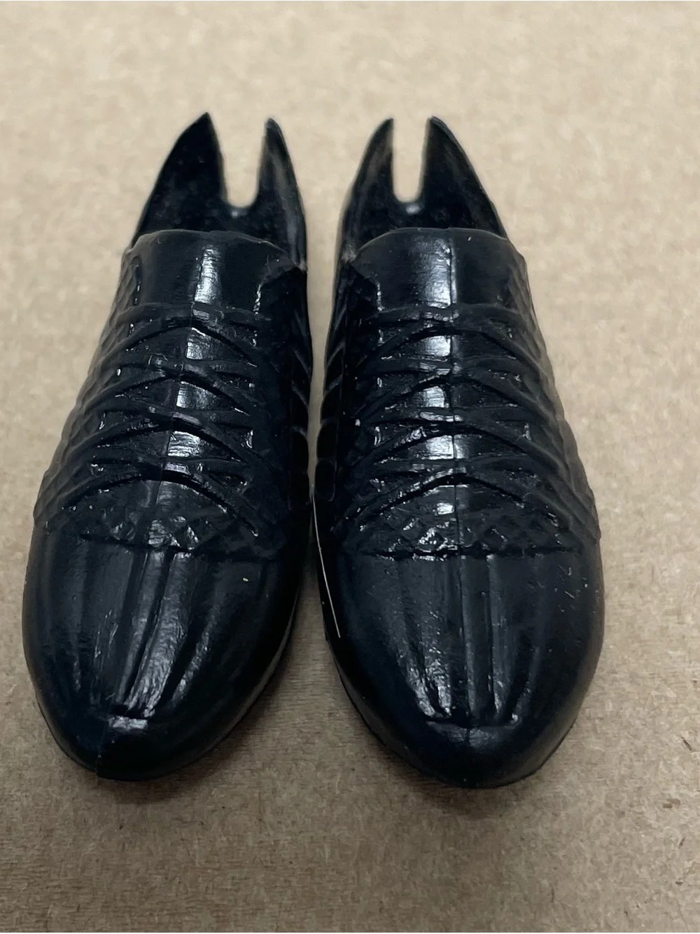 Mattel Ken Black Toy Soccer Cleats for 11” Doll Accessories Barbie Shoes
